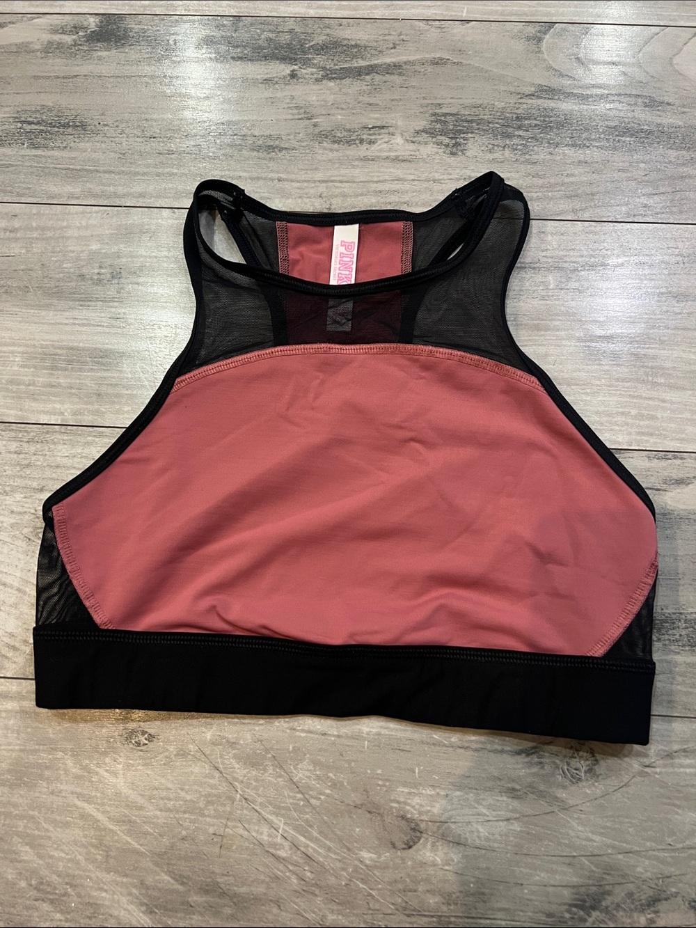 PINK Victoria's Secret Mesh Sports Bra